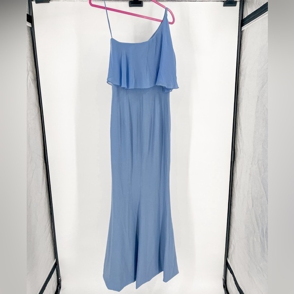 Dress the Population Blue one Shoulder Dress - Picture 9 of 10